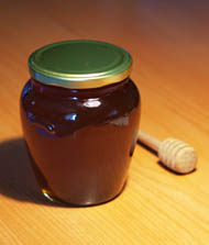 tarro de miel clasico
